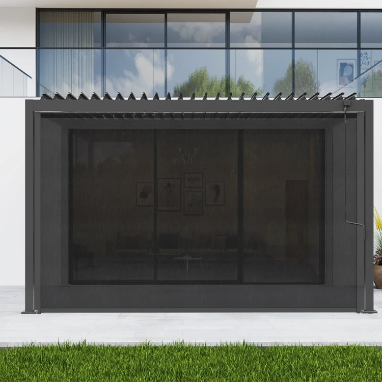 pergola Origin manualna antracyt 3x4 - majowo.pl