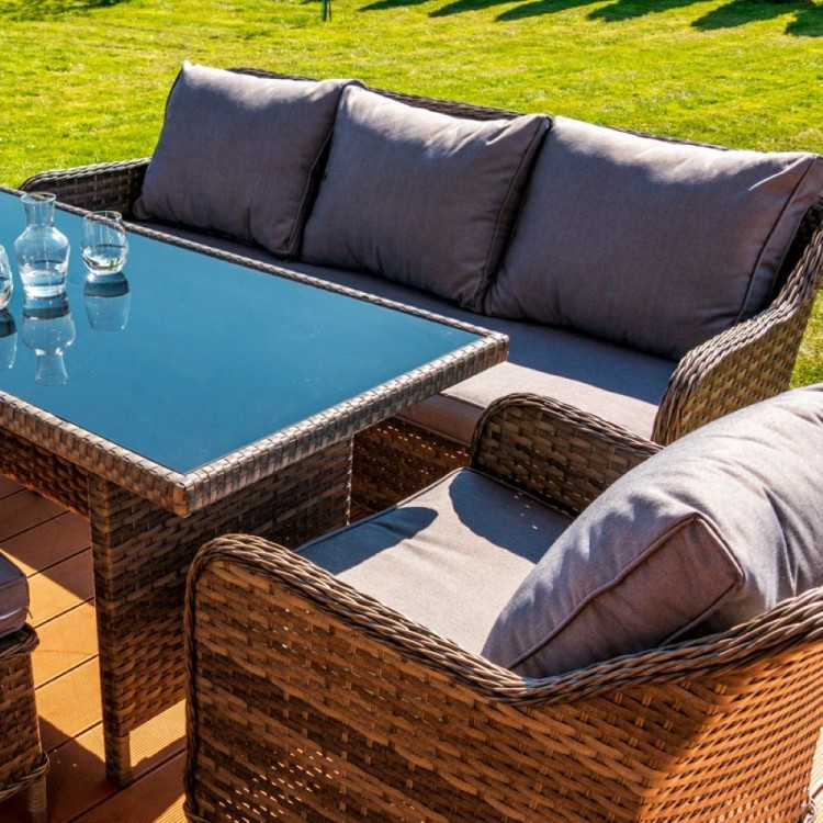 Zestaw mebli ogrodowych technorattan.