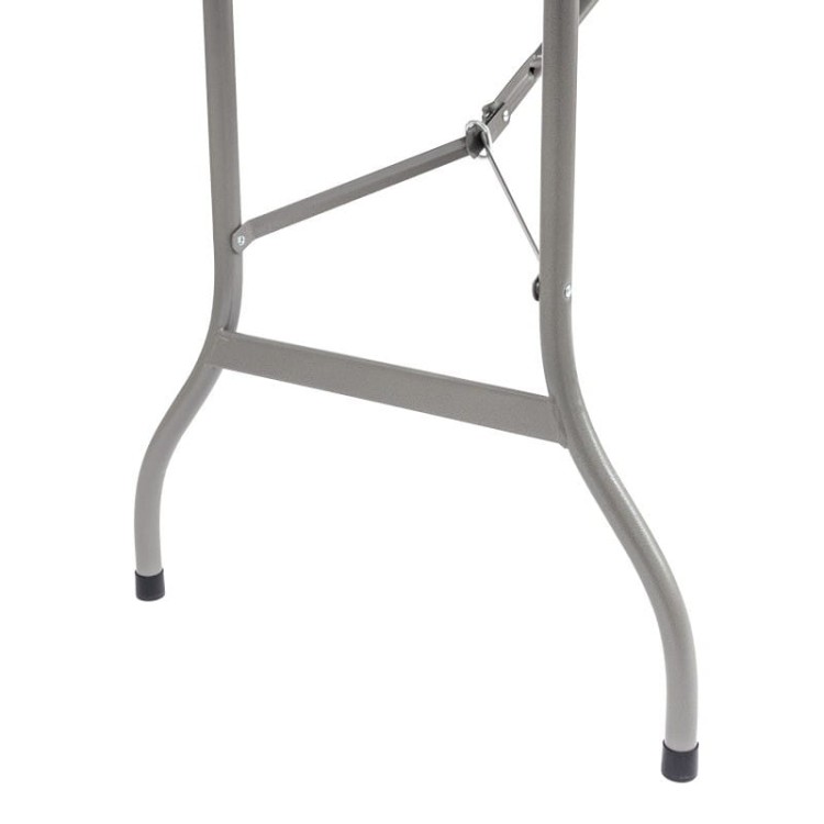 Stół cateringowy biały.