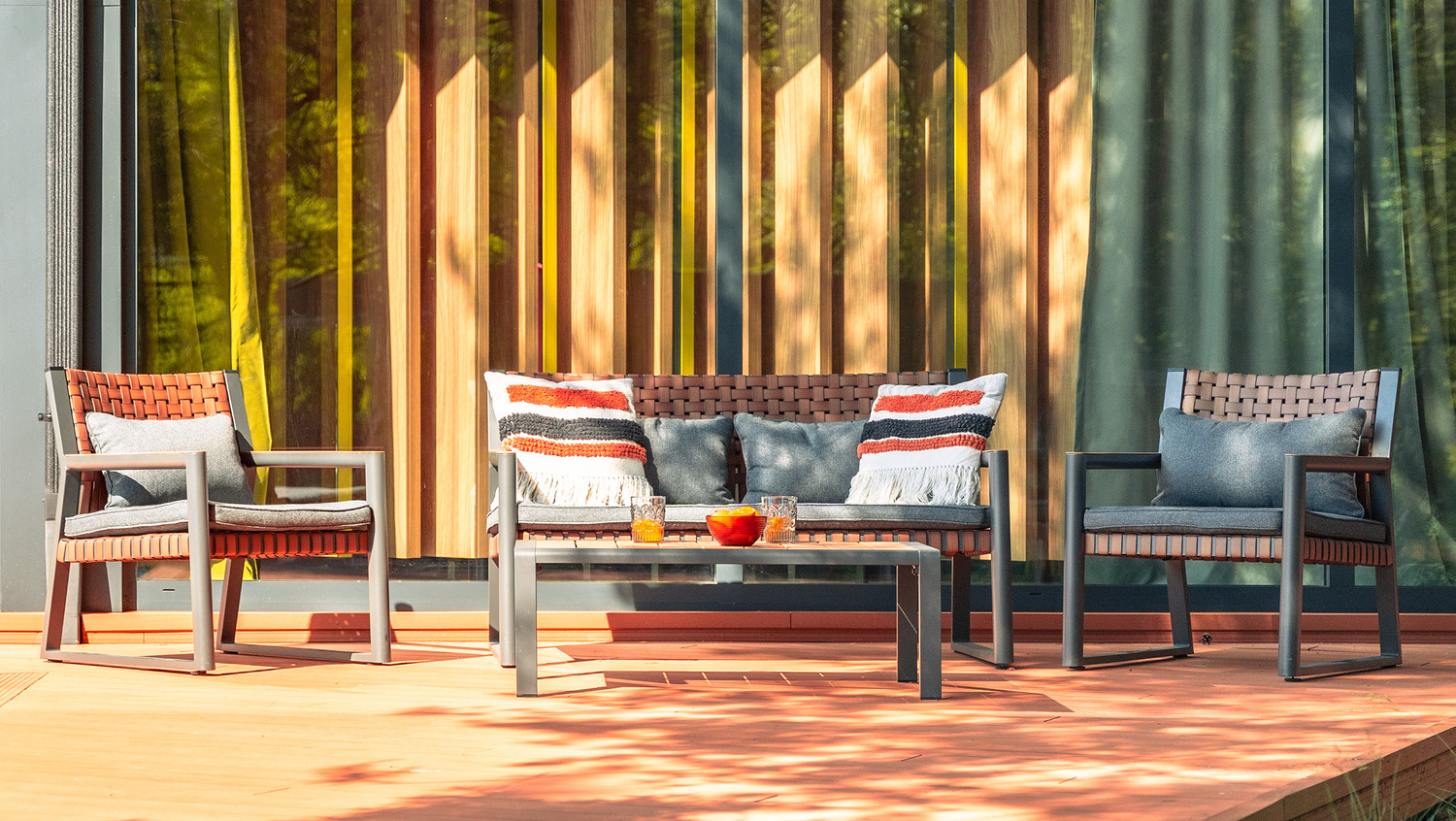 Zestaw mebli ogrodowych Texas na taras.