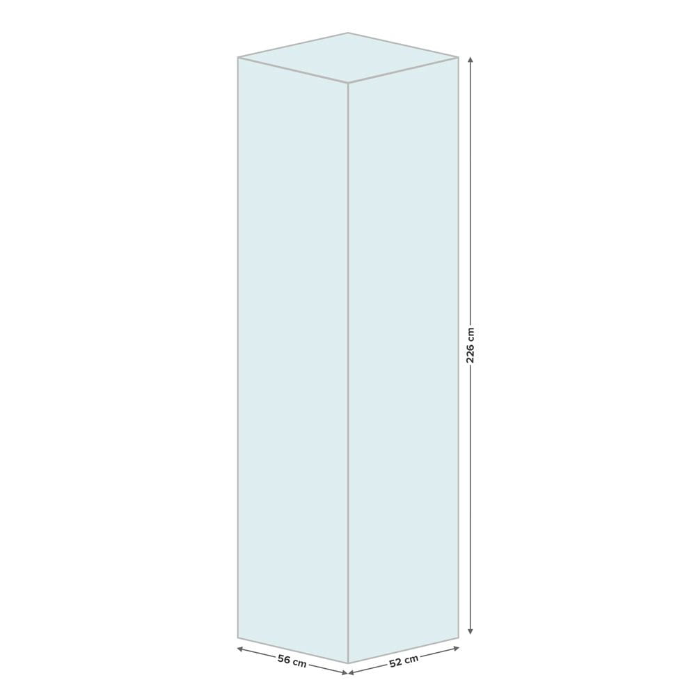 POKROWIEC NA OGRZEWACZ GAZOWY 56X52X226 CM