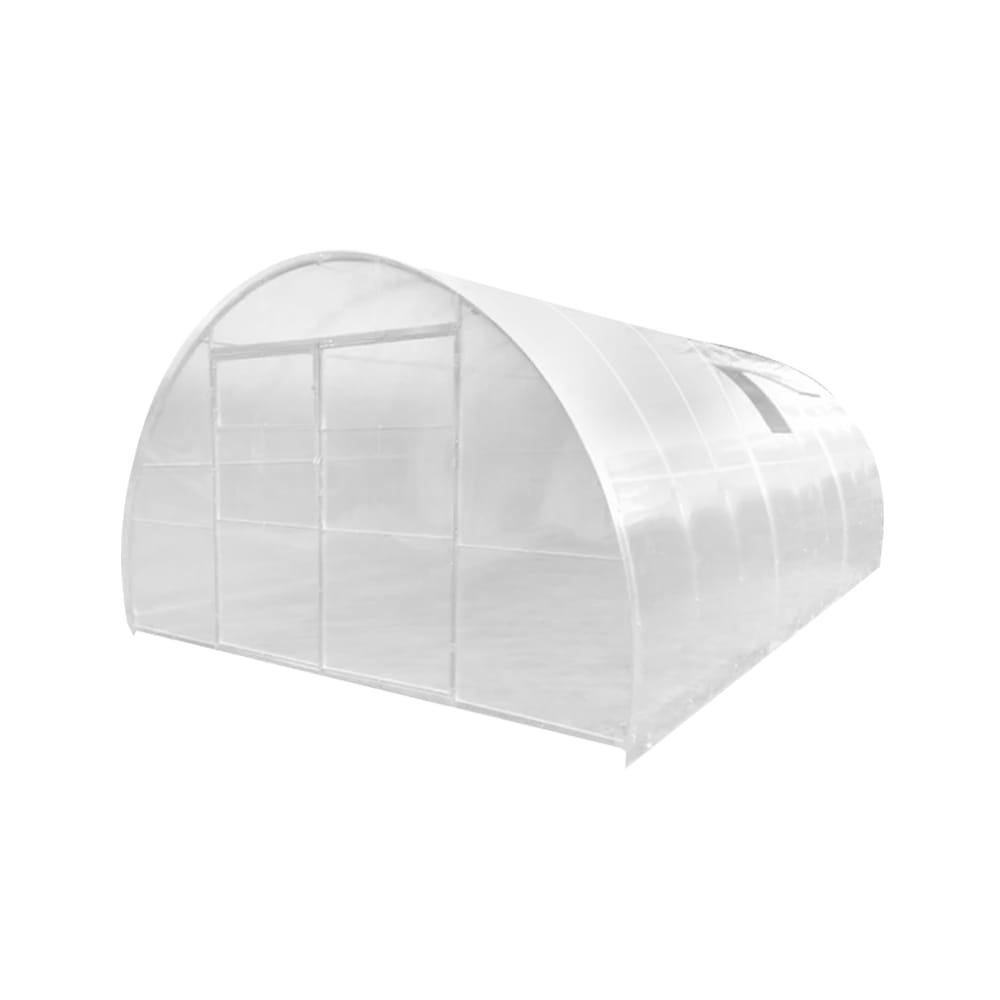 SZKLARNIA OGRODOWA ZOFIA 4X6 M PROFIL 40X20 MM POLIWĘGLAN 4 MM