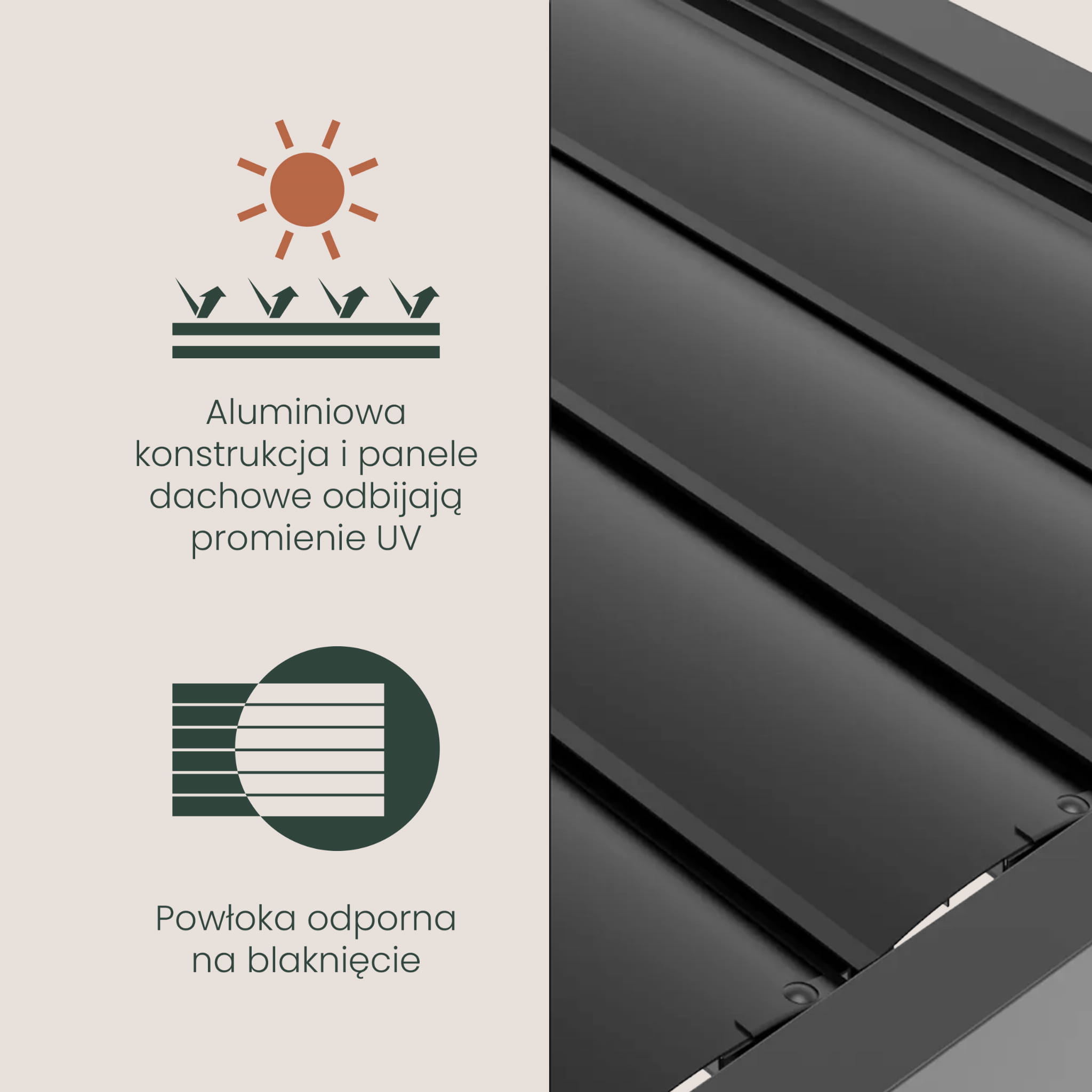 pergola ogrodowa aluminiowa