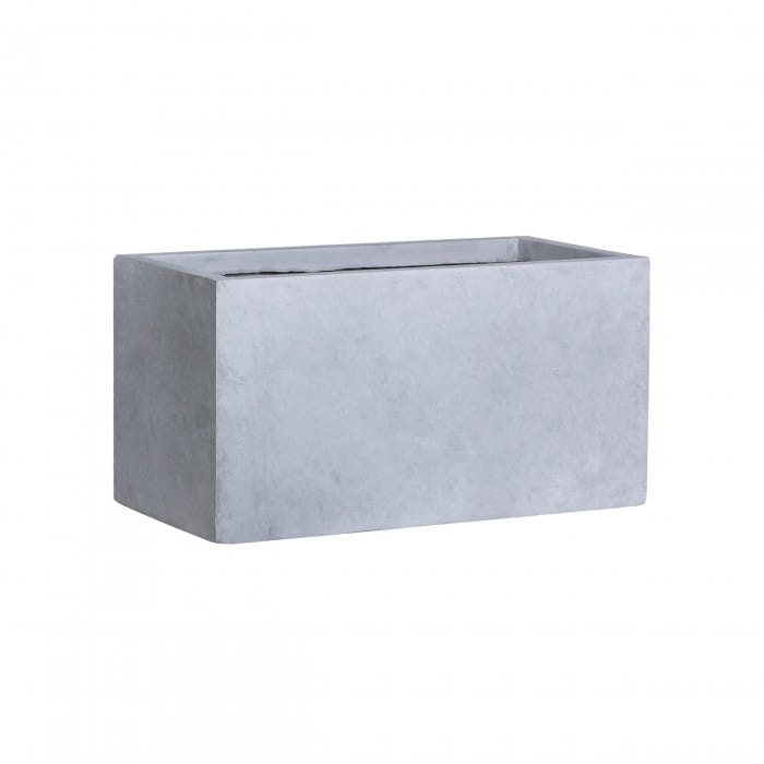 DONICA PODŁUŻNA GRAU NR 1 59x30x31 CM JASNA OGRODOWA