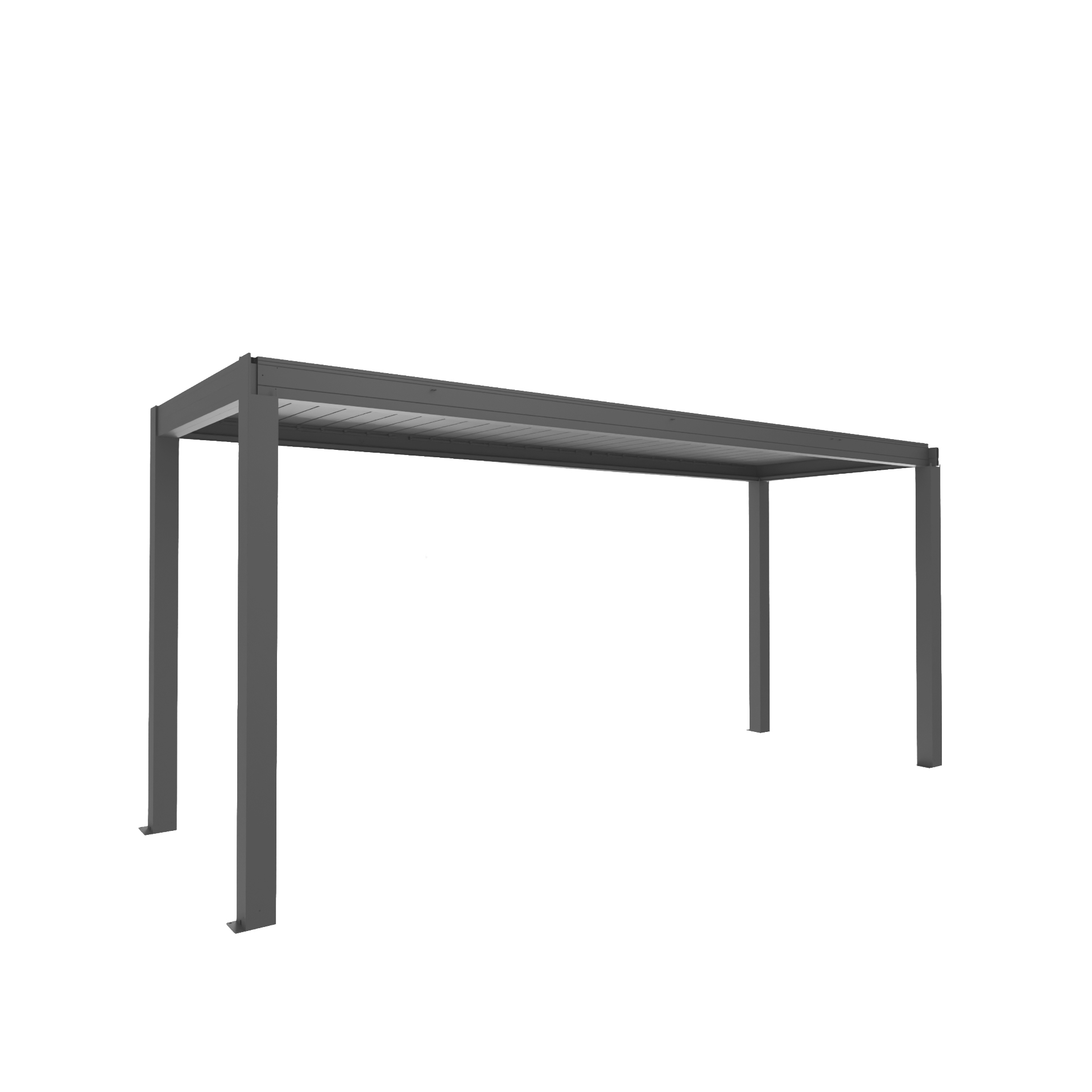 MODUŁ ROZSZERZAJĄCY 6X2 M (592x200x280 CM) PERGOLA ELEKTRYCZNA ELITE Z LED