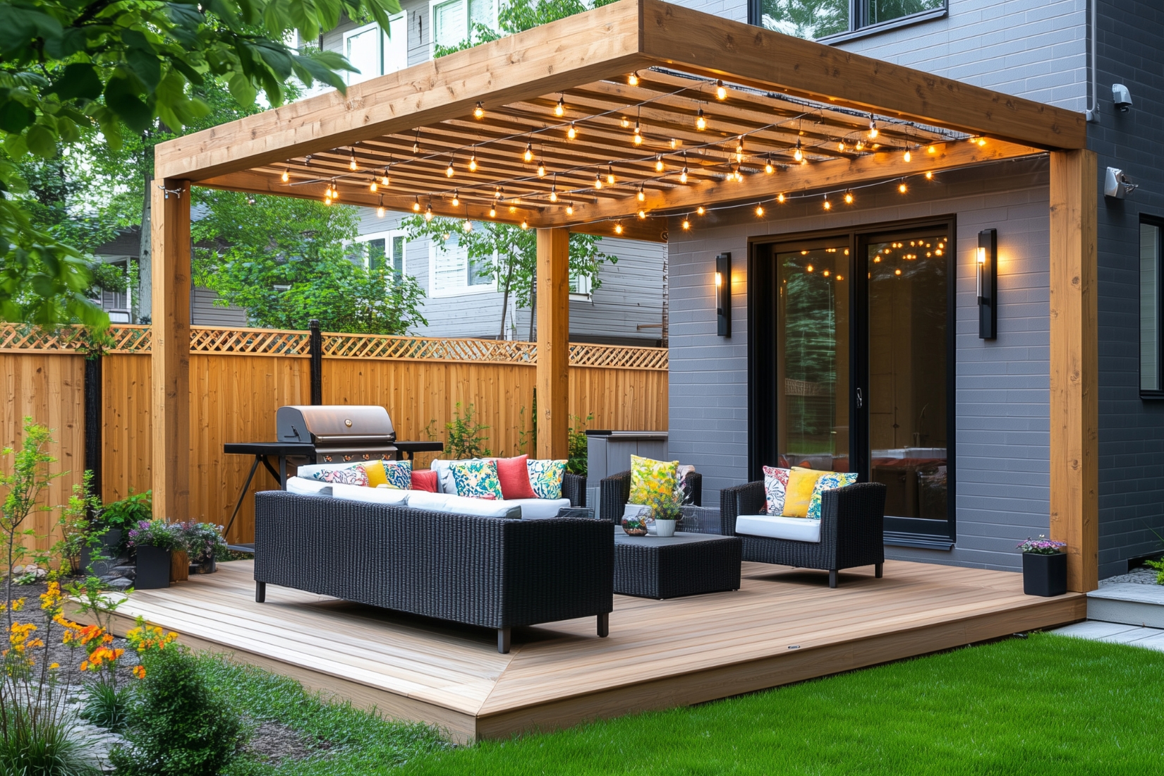 Pergola aluminiowa czy drewniana – porównanie kosztów i pielęgnacji